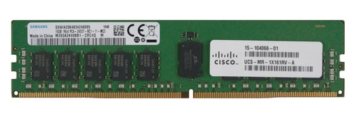 Memory RAM 1x 16GB Samsung ECC REGISTERED DDR4 1Rx4 2400MHz PC4-19200 RDIMM | M393A2K40BB1-CRC