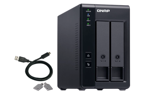 QNAP TR-002 2x SSD | HDD 3.5” expansion unit