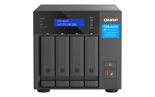 NAS server QNAP TVS-h474-PT-8G 4x SSD | HDD SATA 8GB RAM