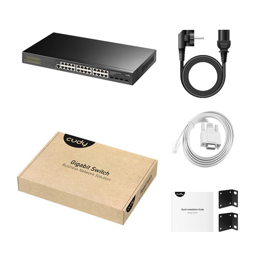 Switch Cudy GS2024S2 24x 1Gb 2x SFP
