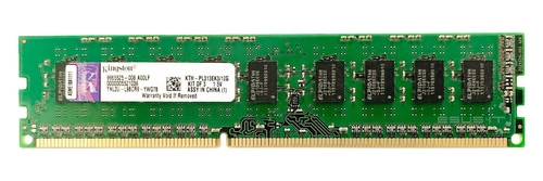 Memory RAM 1x 4GB Kingston ECC UNBUFFERED DDR3  1333MHz PC3-10600 UDIMM | 9965525-008.A00LF