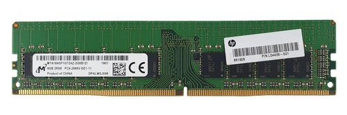 Memory RAM 1x 8GB Micron ECC UNBUFFERED DDR4 2666MHZ PC4-21300 UDIMM | MTA18ASF1G72AZ-2G6
