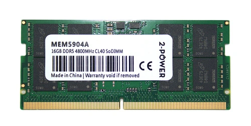 Memory RAM 1x 16 GB Samsung SO-DIMM DDR5 4800MHz PC5-38400 | M425R2GA3BB0-CQK