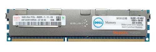 Memory RAM 1x 16GB Hynix ECC REGISTERED DDR3 4Rx4 1066MHz PC3-8500 RDIMM | HMT42GR7CMR4A-G7