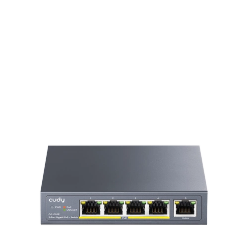 Switch Cudy GS1005P 5x 1Gb 65 W PoE+