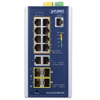 Switch Planet IGS-5225-8P2T4S 10x 1Gb 4x SFP 240 W PoE+
