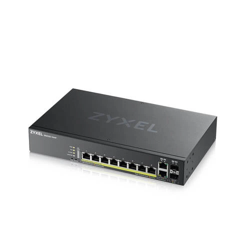 Switch Zyxel GS2220-10HP-EU0101F 8x 1Gb 2x RJ-45/SFP combo ports 180W PoE+