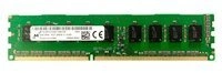 Memory RAM 1x 4GB Micron ECC UNBUFFERED DDR3  1600MHz PC3-12800 UDIMM | MT18KSF51272AZ-1G6