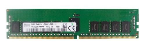 Memory RAM 1x 16GB Hynix ECC REGISTERED DDR4 1Rx4 2666MHZ PC4-21300 RDIMM | HMA82GR7AFR4N-VK