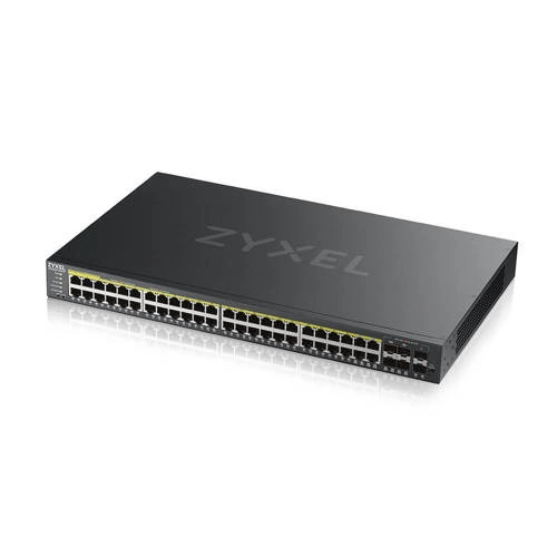 Switch Zyxel GS2220-50HP-EU0101F 44x 1Gb 4x RJ-45/SFP combo ports | 2x SFP 375W PoE+