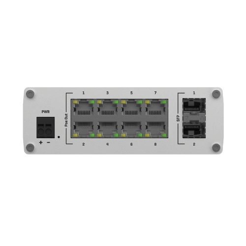 Switch Teltonika TSW200 8x 1Gb 2x SFP 240 W PoE+