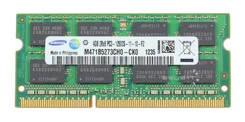 Memory RAM 1x 4GB Samsung SO-DIMM DDR3 1600MHz PC3-12800 | M471B5273CH0-CK0