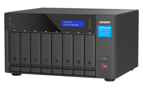 NAS server QNAP TVS-h874-i7-32G 8x SSD | HDD SATA 32GB RAM