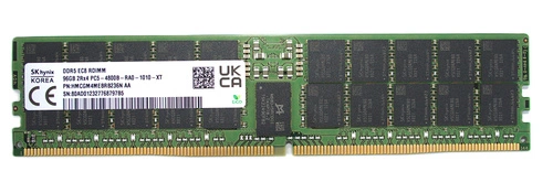 Memory RAM 1x 96GB Hynix ECC REGISTERED DDR5 2Rx4 4800MHz PC5-38400 RDIMM | HMCGM4MEBRB236N
