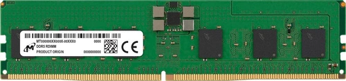 Memory RAM 1x 16 GB Micron ECC REGISTERED DDR5 1Rx8 4800MHz PC5-38400 RDIMM | MTC10F1084S1RC48BA1R