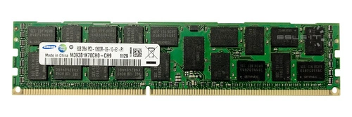 Memory RAM 1x 8GB Samsung ECC REGISTERED DDR3  1333MHz PC3-10600 RDIMM | M393B1K70CH0-CH9