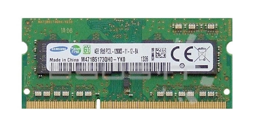 Memory RAM 1x 4GB Samsung SO-DIMM DDR3 1600MHz PC3-12800 | M471B5173QH0-YK0