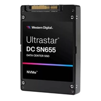 SSD disk Western Digital Ultrastar DC SN655 3,84TB U.3 NVMe PCIe TLC | 0TS2461 WUS5EA138ESP7E3